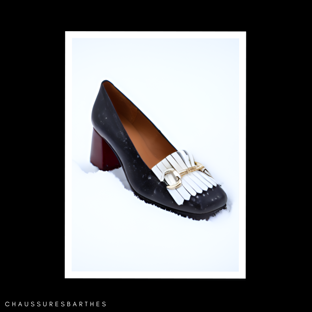 ESCARPINS FEMME ORIGINALE CUIR VERNIS